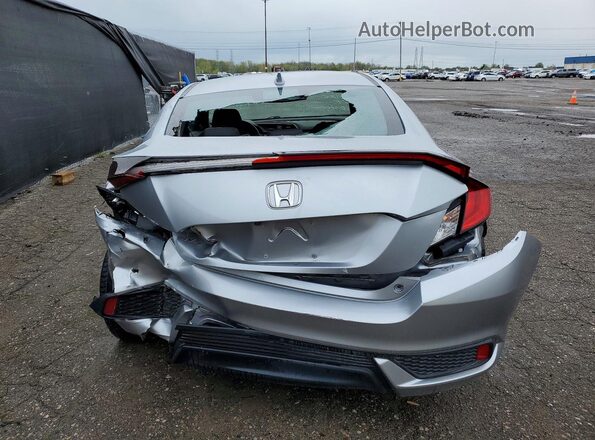 2HGFC3B32LH351598 2020 HONDA CIVIC Silver უკანა ხედი