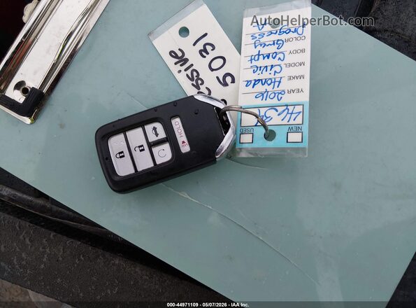 2HGFC3B36GH354140 2016 HONDA CIVIC Серый Вид панели приборов