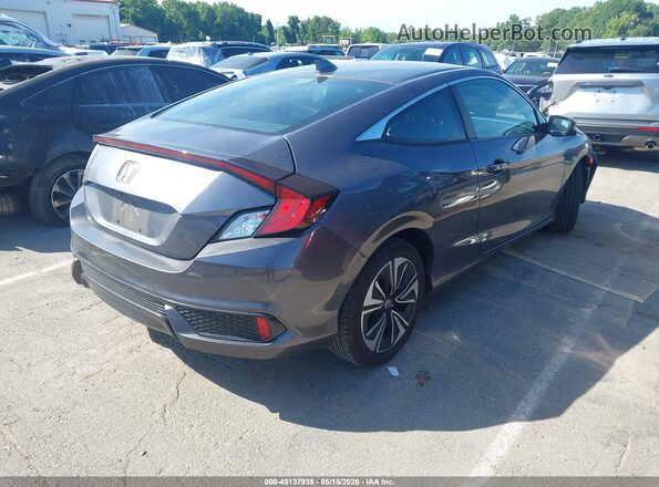 2HGFC3B36HH360554 2017 HONDA CIVIC Gray Tył prawy