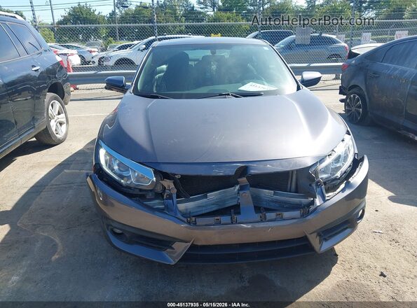 2HGFC3B36HH360554 2017 HONDA CIVIC Gray Widok zestawu wskaźników