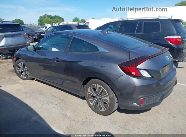 2HGFC3B36HH360554 2017 HONDA CIVIC Gray Widok wnętrza 360 stopni