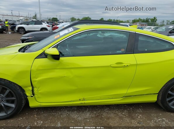 2HGFC3B37KH350123 2019 HONDA CIVIC Желтый Вид спереди