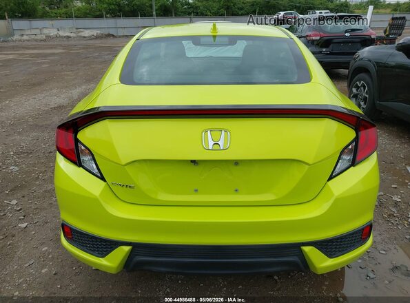 2HGFC3B37KH350123 2019 HONDA CIVIC Желтый 