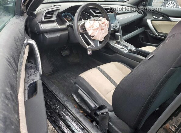 2HGFC3B39GH351023 2016 HONDA CIVIC Black Vista del salpicadero