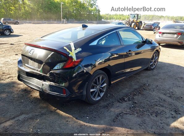 2HGFC3B39KH354514 2019 HONDA CIVIC Black Tył prawy