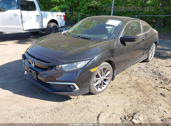 2HGFC3B39KH354514 2019 HONDA CIVIC Black Przód lewy