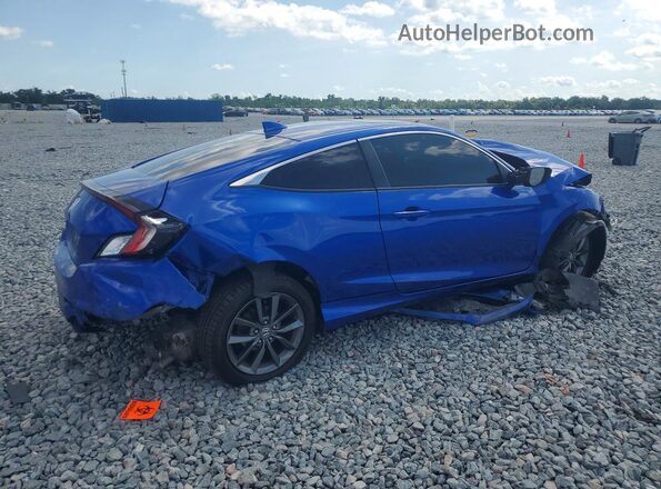 2HGFC3B39KH355369 2019 HONDA CIVIC Blue Задня права чверть