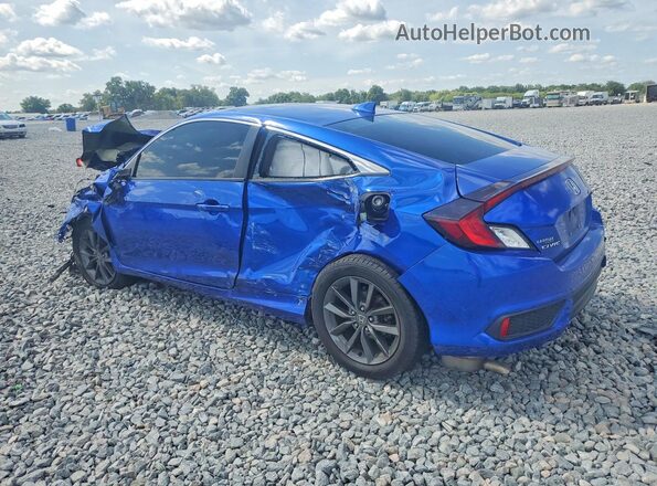 2HGFC3B39KH355369 2019 HONDA CIVIC Blue Задня ліва чверть