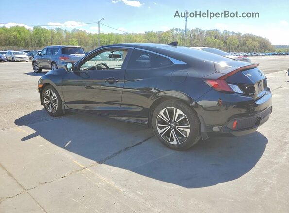 2HGFC3B73JH356745 2018 HONDA CIVIC Black Rear left