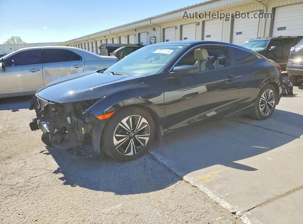 2HGFC3B73JH356745 2018 HONDA CIVIC Black Front left