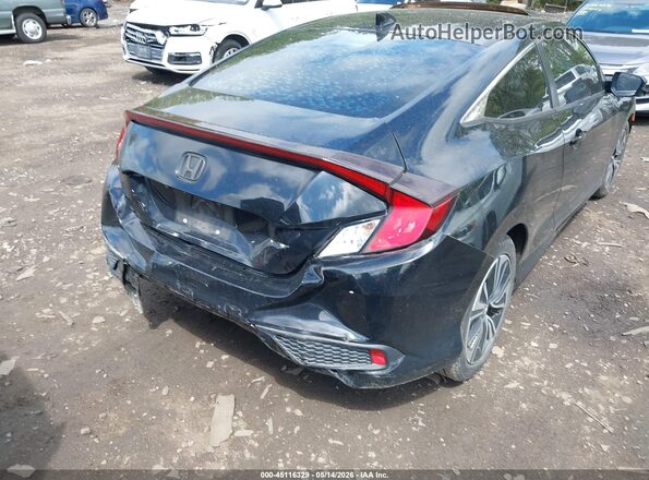 2HGFC3B74GH355225 2016 HONDA CIVIC Черный Вид спереди