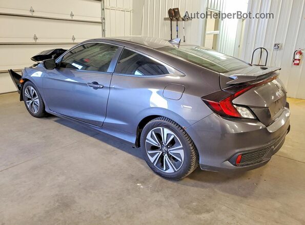 2HGFC3B74HH351032 2017 HONDA CIVIC Серый Задняя левая четверть