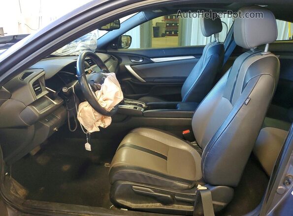 2HGFC3B74HH351032 2017 HONDA CIVIC Серый Вид салона спереди