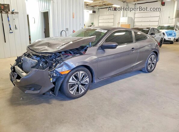 2HGFC3B74HH351032 2017 HONDA CIVIC Серый Передняя левая четверть