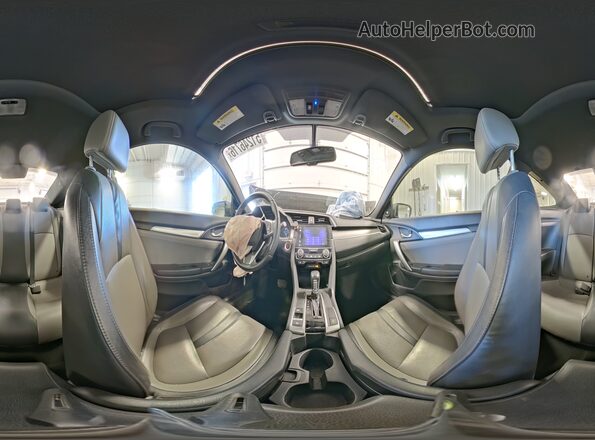 2HGFC3B74HH351032 2017 HONDA CIVIC Серый Вид наклейки с VIN-кодом