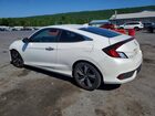 2016 Honda Civic Touring White vin: 2HGFC3B97GH355060