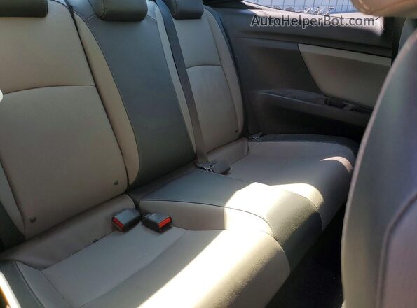 2HGFC3B97GH355060 2016 HONDA CIVIC White უკანა სავარძლების ხედი