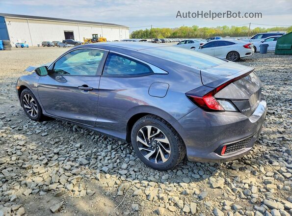 2HGFC4A57JH300460 2018 HONDA CIVIC Gray Rear left
