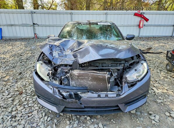 2HGFC4A57JH300460 2018 HONDA CIVIC Gray Front view