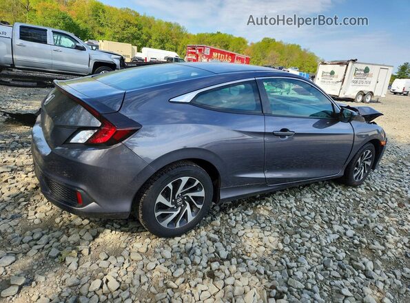 2HGFC4A57JH300460 2018 HONDA CIVIC Gray Rear right