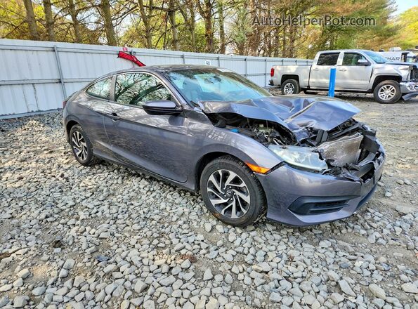 2HGFC4A57JH300460 2018 HONDA CIVIC Gray Front right