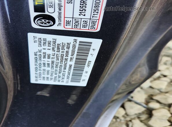 2HGFC4A57JH300460 2018 HONDA CIVIC Gray Engine compartment view