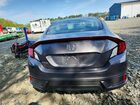 2018 Honda Civic Lx Gray vin: 2HGFC4A57JH300460