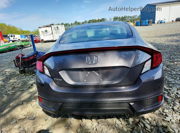 2HGFC4A57JH300460 2018 HONDA CIVIC Gray Rear view