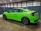 2018 Honda Civic Lx Зеленый vin: 2HGFC4A59JH307653