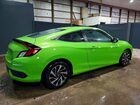 2018 Honda Civic Lx Зеленый vin: 2HGFC4A59JH307653