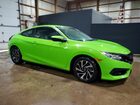 2018 Honda Civic Lx Зеленый vin: 2HGFC4A59JH307653