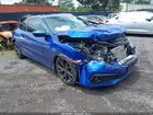 2019 Honda Civic Sport Blue vin: 2HGFC4A81KH302331