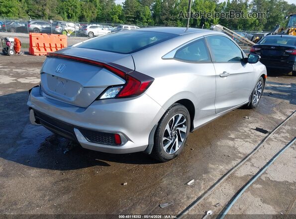 2HGFC4B00GH307164 2016 HONDA CIVIC Серебряный Задняя правая четверть