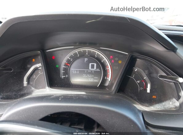 2HGFC4B00JH307978 2018 HONDA CIVIC Black Widok tylnych siedzeń