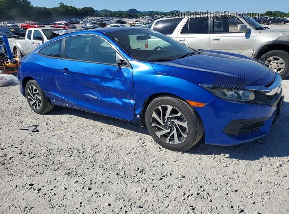 2HGFC4B04GH312433 2016 HONDA CIVIC Blue Delantero derecho