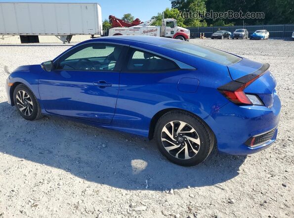 2HGFC4B04GH312433 2016 HONDA CIVIC Blue Trasero izquierdo