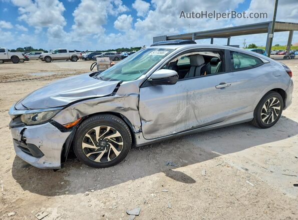 2HGFC4B04GH316403 2016 HONDA CIVIC Silver Передня ліва чверть