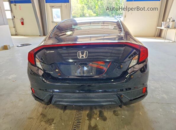 2HGFC4B06HH312449 2017 HONDA CIVIC Черный Вид сзади