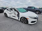 2017 Honda Civic Lx Белый vin: 2HGFC4B07HH306661