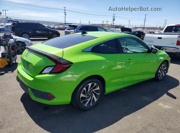 2HGFC4B08GH304822 2016 HONDA CIVIC Green Задня права чверть