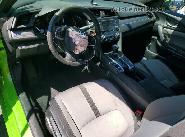 2HGFC4B08GH304822 2016 HONDA CIVIC Green Вид панелі приладів