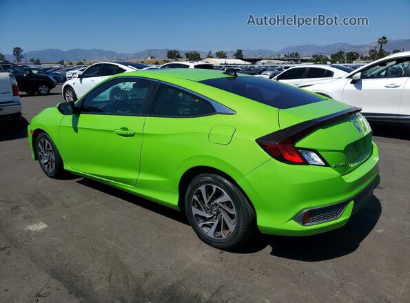 2HGFC4B08GH304822 2016 HONDA CIVIC Green Задня ліва чверть