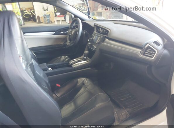 2HGFC4B08GH305596 2016 HONDA CIVIC White წინა სალონის ხედი