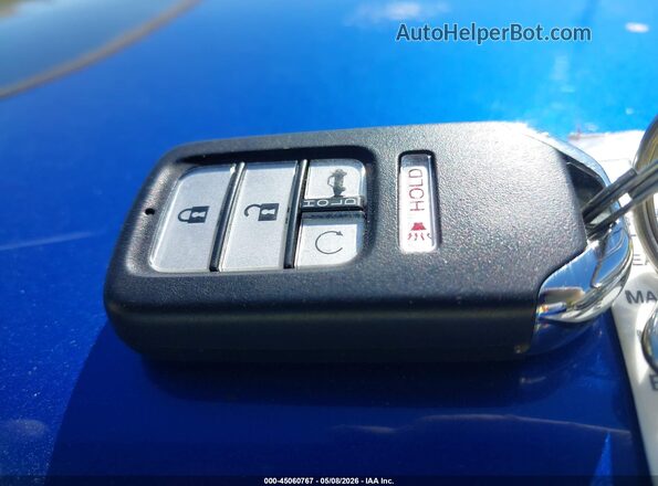 2HGFC4B08HH311612 2017 HONDA CIVIC Blue Vista del salpicadero