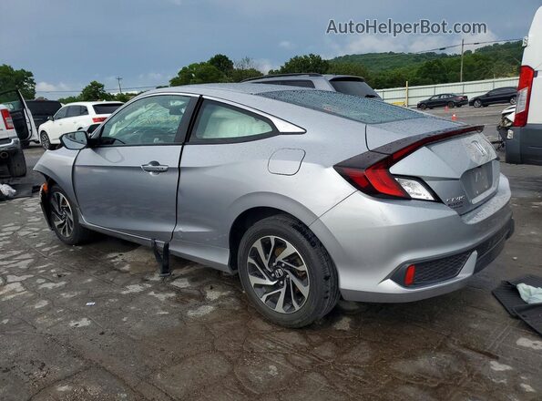 2HGFC4B09JH302228 2018 HONDA CIVIC Silver უკანა მარცხენა