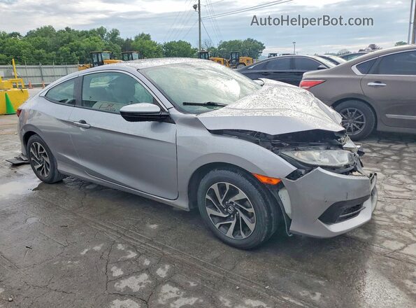 2HGFC4B09JH302228 2018 HONDA CIVIC Silver წინა მარჯვენა