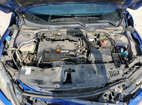 2HGFC4B50HH307436 2017 HONDA CIVIC Blue უკანა სალონის ხედი