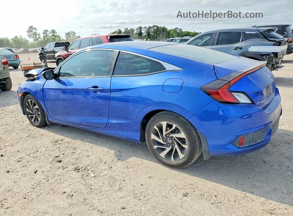 2HGFC4B50HH307436 2017 HONDA CIVIC Blue უკანა მარცხენა