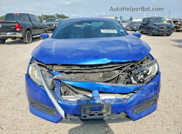 2HGFC4B50HH307436 2017 HONDA CIVIC Blue წინა ხედი