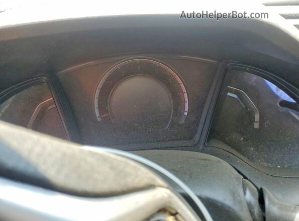 2HGFC4B57GH306444 2016 HONDA CIVIC Gray Widok zestawu wskaźników